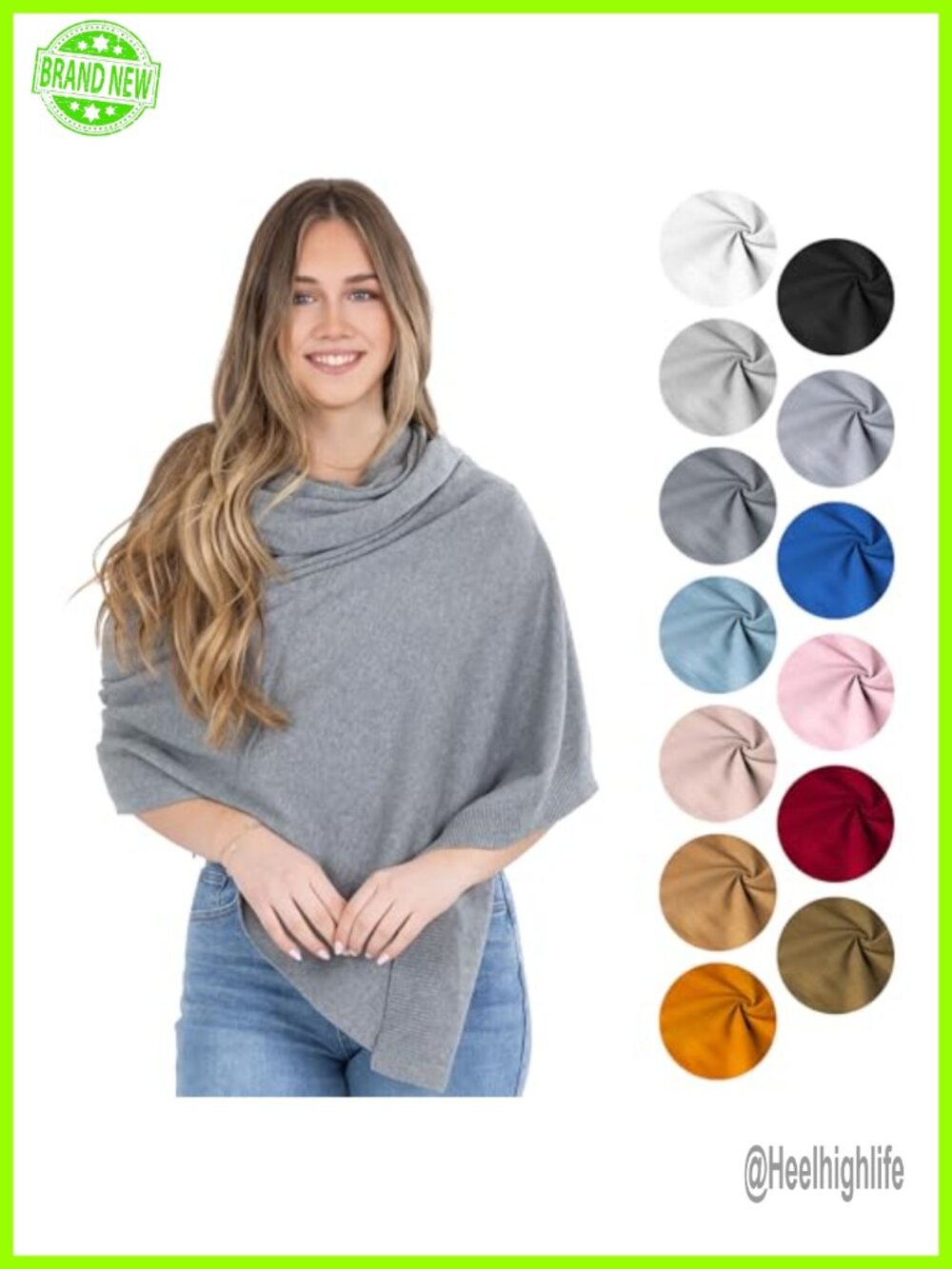 Oversized Cotton Shawl Wrap Womens 78x28 Travel Scarf Shoulder Stole